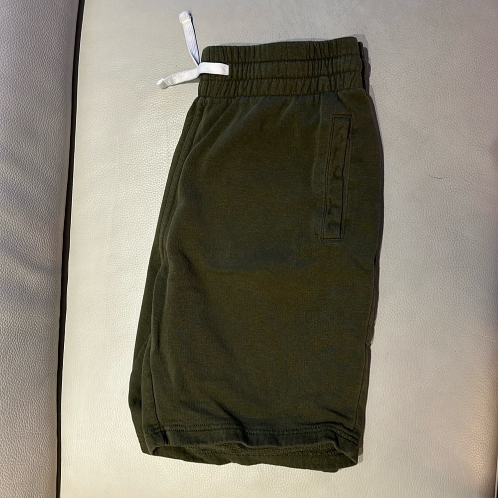 Green shorts